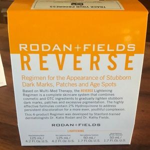 Rodan + Fields REVERSE regimen.